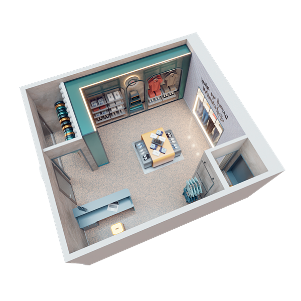 Retail: clases de modelado 3D y renderizado