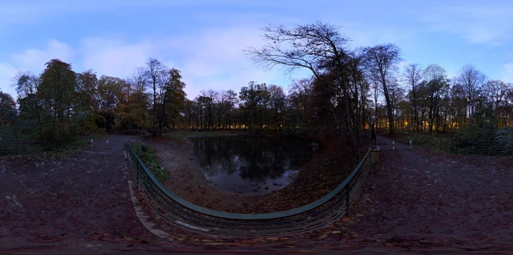 Imagen HDRI nocturna