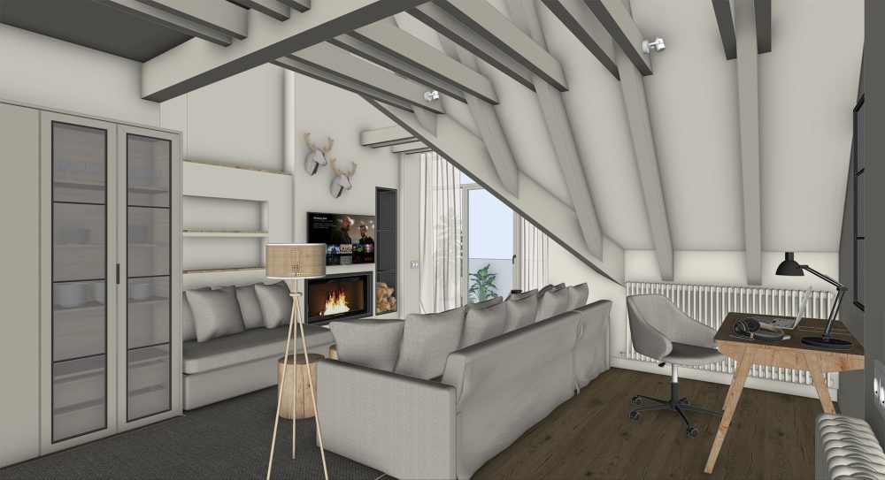 Alexandra Proaño 3D | Ejemplo de ejercicio de SketchUp avanzado