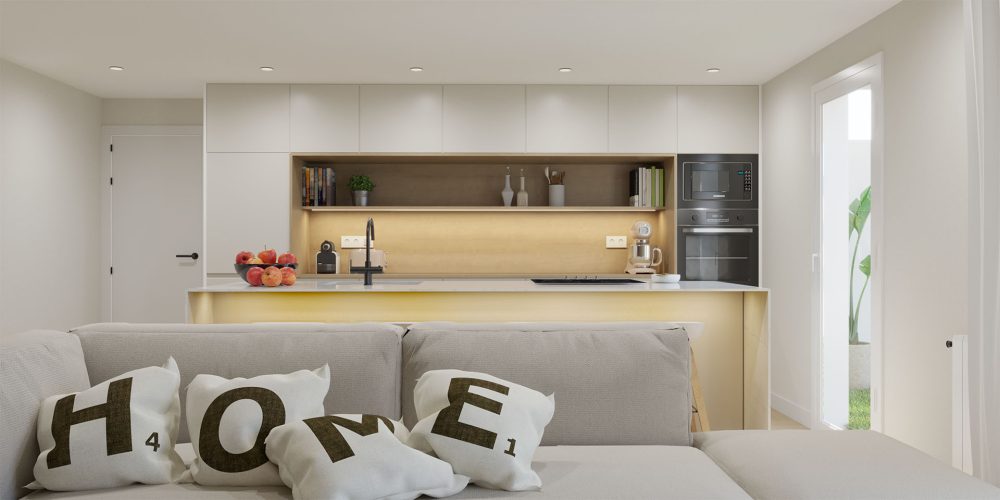 Proyecto de decoración de interiores de una vivienda en Vilanova
