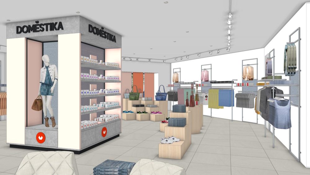 Creación de proyectos de interiorismo con SketchUp. Escena interior del proyecto final del curso.