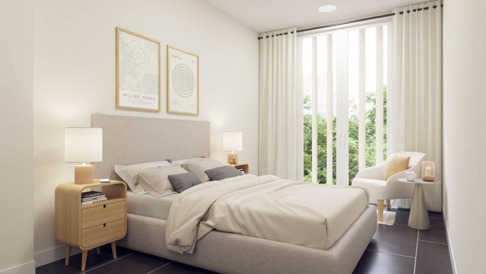 Caterina House: Dormitorio del proyecto Pujades