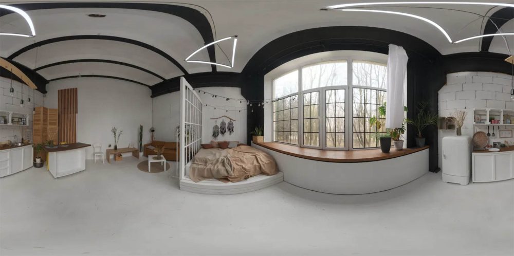 Imagen HDRI de un interior