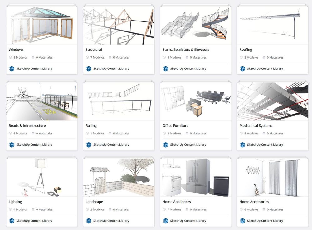 SketchUp: Nueva Biblioteca Exclusiva para Suscriptores