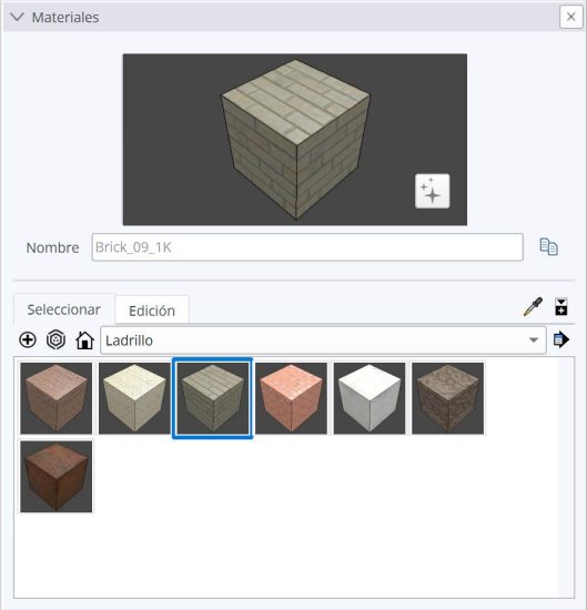 SketchUp 2025: Actualización de la Biblioteca de Materiales