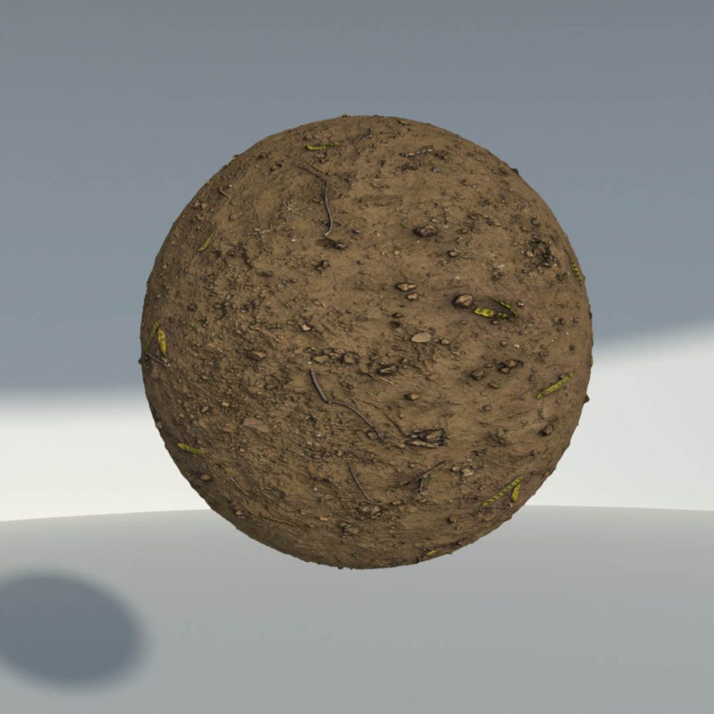 Textura de Tierra: Material PBR