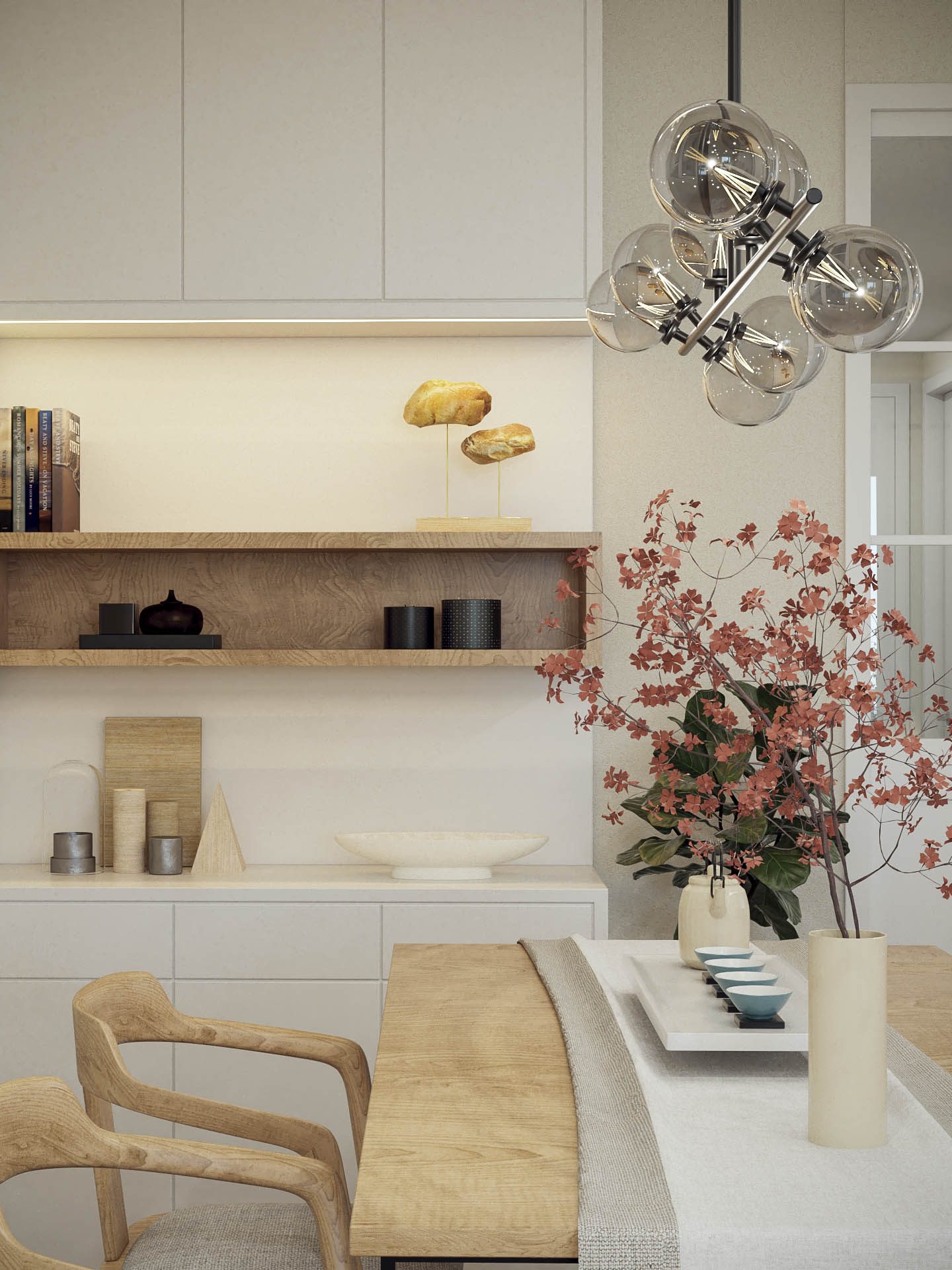 Proyecto de decoración de interiores de un apartamento en Barcelona