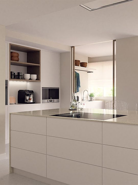 Renders 360º: Cocina en Barcelona
