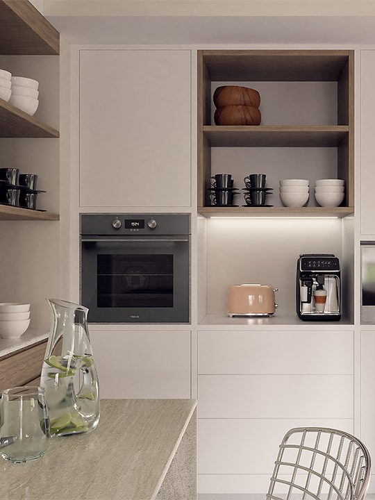 Renders 360º: Cocina en Barcelona