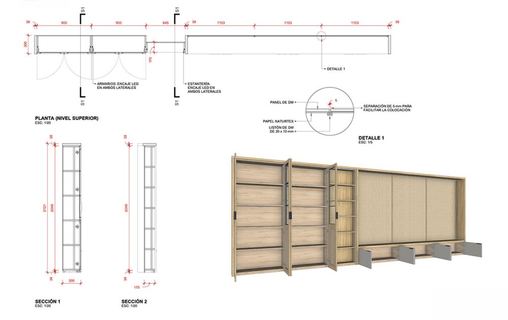 AP3D - Despiece de mobiliario con SketchUp y LayOut