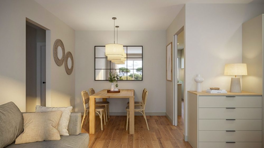 Decoración y renders de comedores