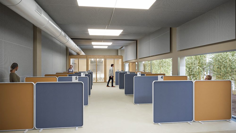 AP3D: Oficinas Porta 22 - Área de atención