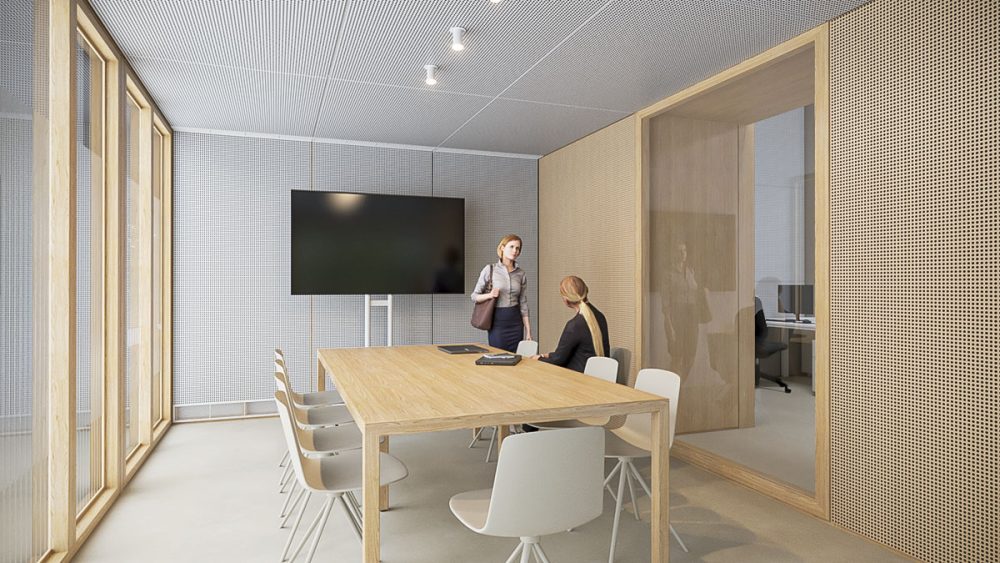 AP3D: Oficinas Porta 22 - Sala de reuniones