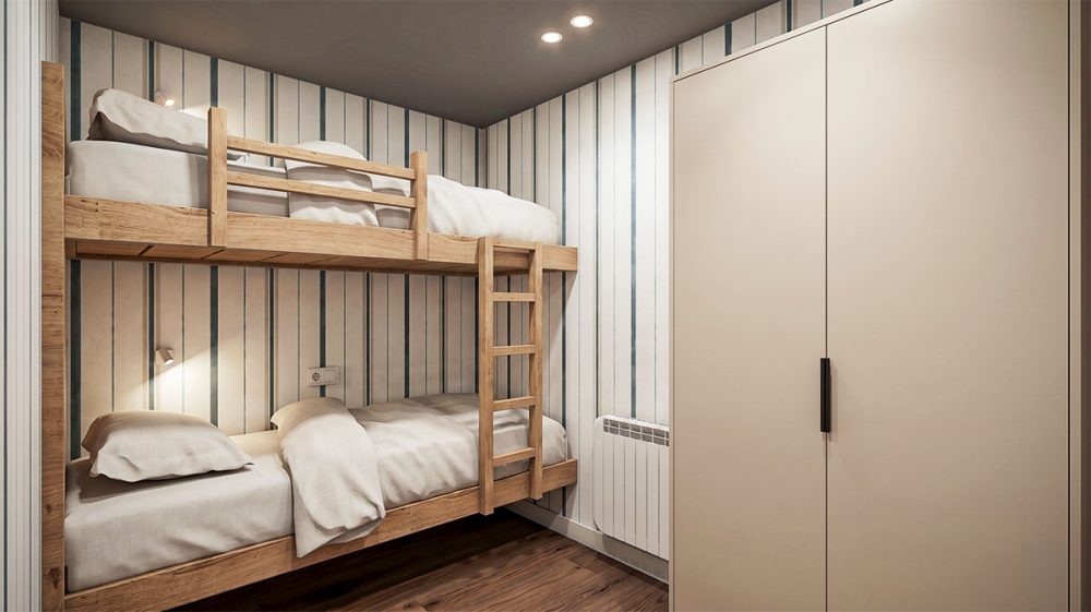 AP3D: Bonaigua: Dormitorio 3