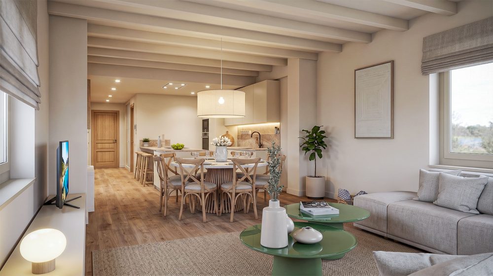 AP3D - Renders con IA para proyectos de reforma: Sala de estar