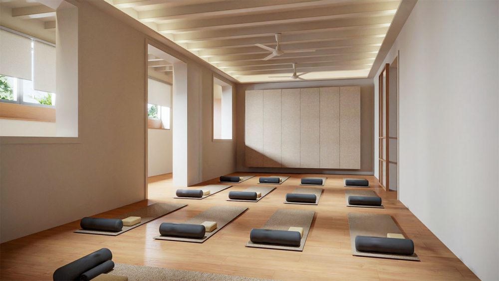 AP3D: Renders de interiorismo comercial - Centro de Yoga