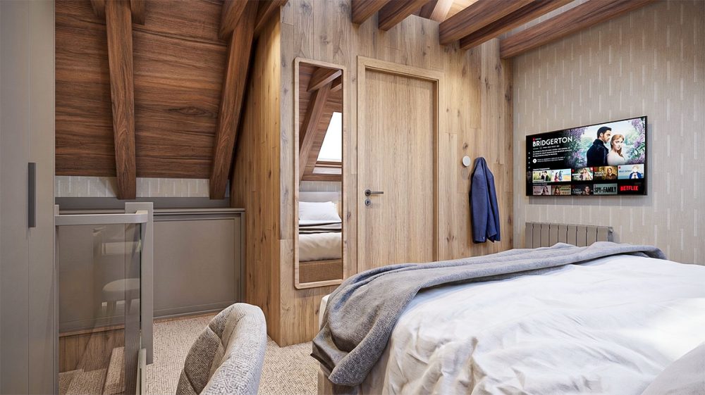 Proyecto Salardú: Dormitorio principal